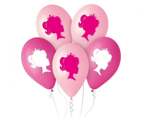 My Pink World, Princess balon, balon 5 bucăți 12 inch (30 cm)