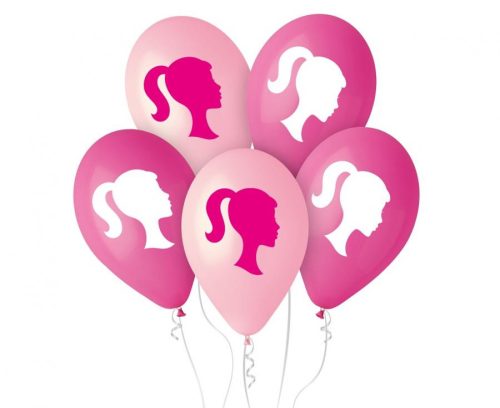 My Pink World Ponytail, Princess balon, balon 5 bucăți 12 inch (30 cm)