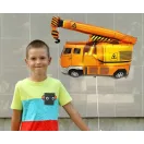 Mașină Crane Balon de folie cu macara 65 cm