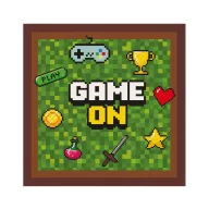 Gamer Game On set șervețele 20 buc 33x33 cm