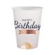 La mulți ani Balloon Pahar din hârtie Happy Birthday set 6 buc 250 ml