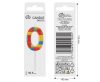 Colorat Pick Blocks Lumânare cifră 0 bloc de construcție, lumânare cifră