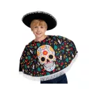 Halloween Day Of The Dead costum 120/130 cm