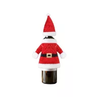Crăciun Red Costum de Moș Crăciun pentru sticle 30x24 cm