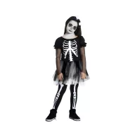 Halloween Girl Costum de schelet 130/140 cm