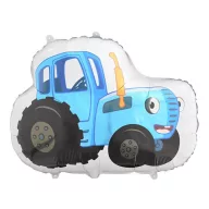 Tractor Blue balon folie 51 cm