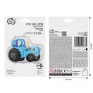 Tractor Blue balon folie 51 cm