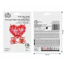 Iubire Teddy Bears balon din folie 48 cm