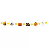 Halloween Faces ghirlandă de hârtie 250 cm