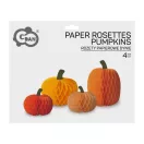 Halloween Autumn Set de decorațiuni cu dovleac, 4 piese