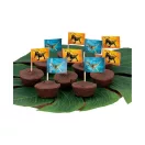 Dinozaur T-Rex băț decorativ set de 24