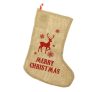 Reindeer, Șosete de Crăciun pentru șemineu, cizme 44,5 cm