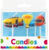 Raliu Racing lumânare de tort, set de lumânări 5 buc