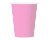 Roz Solid Pink hârtie pahar 6 buc. pahar 6 buc. pahar 270 ml