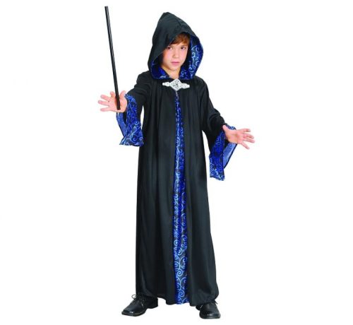 Vrăjitor blue costum 110/120 cm