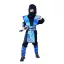 Ninja Costum de Ninja Albastru 110/120 cm