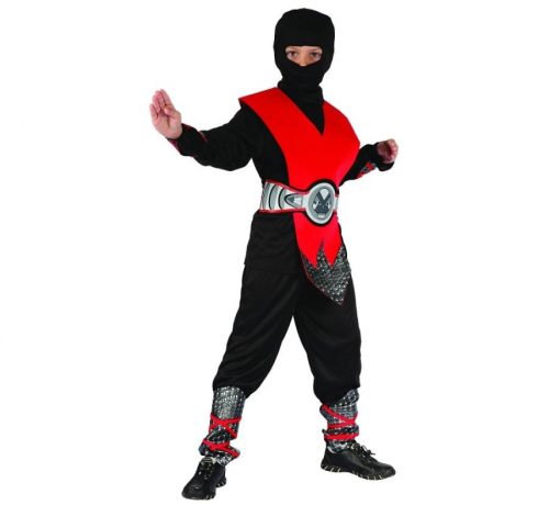 Red Ninja costum 110/120 cm