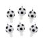 Fotbal Soccer Ball, set de lumânări de tort 6 buc