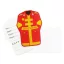 Pompier Fire Brigade invitație galbenă 6 buc