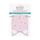 Prima zi de naștere 1st Birthday Pink banner de hârtie 182 cm