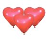 Valentine, Red Inimă balon, balon 3 bucăți 10 inch (25 cm)