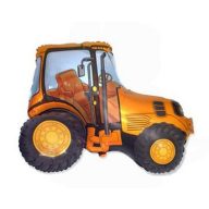 Tractor Orange Balon din folie tractor 36 cm (WP)