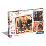   Harry Potter Chronicles Puzzle Clementoni 3x48 piese Clasa II