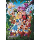 Disney Classics Adventures Puzzle Compact Disney Alice în Țara Minunilor 1000 piese Clementoni Clasa II