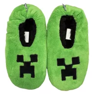   Minecraft Creeper Green Pixel papuci de iarnă pentru copii 31-38