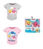 Baby Shark Fun copii scurt tricou, top 92-116 cm