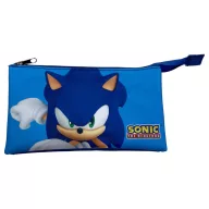 Sonic Ariciul Modern Penar cu 3 compartimente 22 cm