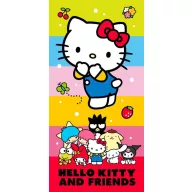   Hello Kitty Cute Friends prosop de plajă 70x140 cm (Fast Dry)