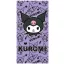 Hello Kitty Kuromi Chaos prosop de plajă 70x140 cm (Uscare rapidă)