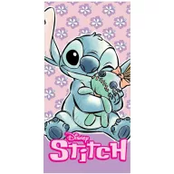   Disney Lilo și Stitch Snuggle prosop de baie, prosop de plajă 70x140 cm (Uscare Rapidă)