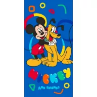   Disney Mickey Pluto Joy prosop de baie, prosop de plajă 70x140 cm (Uscare Rapidă)