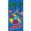 Disney Lilo și Stitch Summer Splash prosop de baie, prosop de plajă 70x140 cm (Uscare Rapidă)