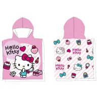   Hello Kitty Fashion poncho prosop de plajă 50x100 cm (Fast Dry)