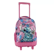   Disney Lilo și Stitch Doll Rucsac școlar cu roți premium, geantă 44 cm