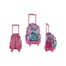 Disney Lilo și Stitch Doll Rucsac școlar cu roți premium, geantă 44 cm