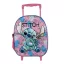 Disney Lilo și Stitch Doll rucsac 3D cu roți pentru grădiniță, geantă 32 cm