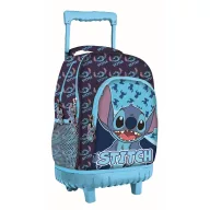   Disney Lilo și Stitch Abstract Geantă școlară premium cu roți, geantă 44 cm