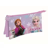   Disney Regatul de gheață Winter Magic Penar cu 3 compartimente 22 cm