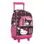 Hello Kitty & Kuromi geantă școlară premium cu roți, 44 cm