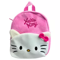 Hello Kitty Pink Bow Rucsac și geantă din pluș 3D, 30 cm