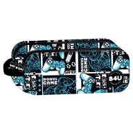 Gamer Press Start Penar cu 2 compartimente 21 cm