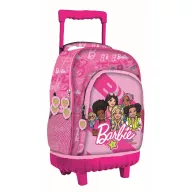   Barbie Dream Squad Rucsac școlar premium cu roți, geantă 44 cm