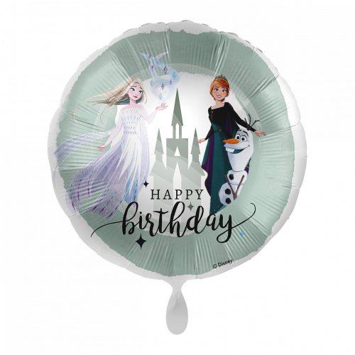 Disney Regatul de gheață Pastel Happy Birthday balon folie 43 cm