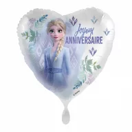   Disney Regatul de gheață Balon din folie Elsa Joyeux Anniversaire 43 cm