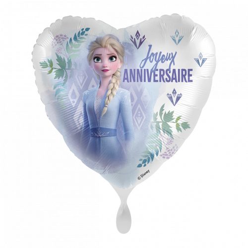 Disney Regatul de gheață Elsa Joyeux Anniversaire balon folie 43 cm