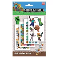 Minecraft Fight album de stickere 200 bucăți